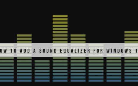 windows 10 equalizer