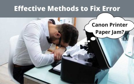 canon printer paper jam