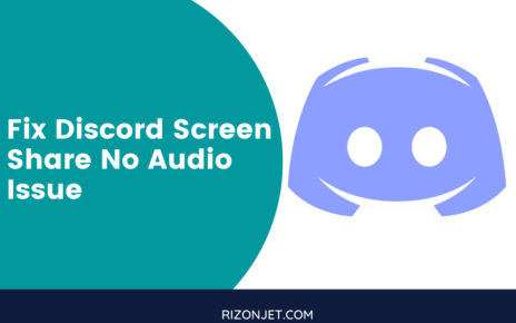 discord screen share no audio